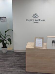inspire wellness therapy reception