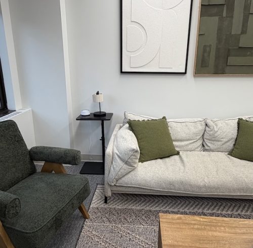 inspire wellness therapy room